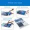 MagicBag Smart Design Set of 4 Instant Space Saver Storage - Flat Jumbo